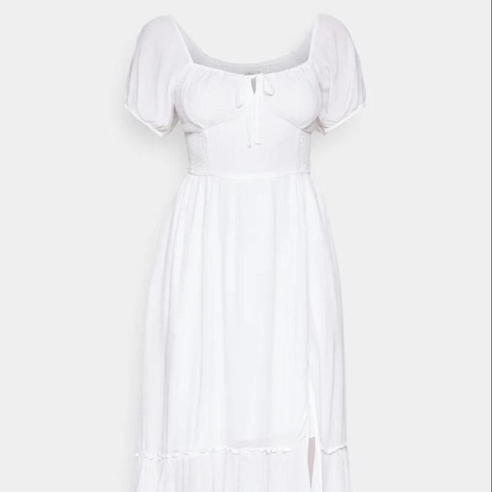Hollister Midi Dress - White